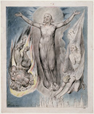 Christ Placed on the Pinnacle of the Temple, Illustration from 